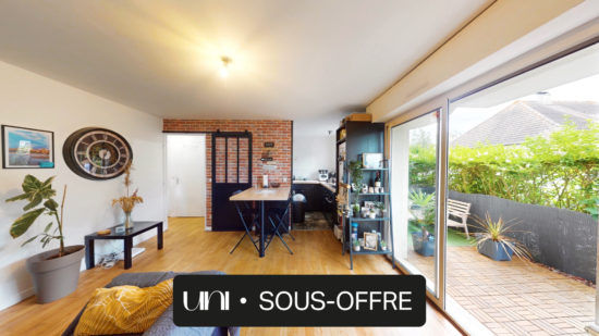 Agréable appartement T2 en rez de jardin - ifs plaine